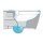 Cuvette WC Suspendu Duravit ME by Starck Rimless &agrave; fond creux 2529090000