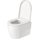 Cuvette WC Suspendu Duravit ME by Starck Compact Rimless &agrave; fond creux 25300900001