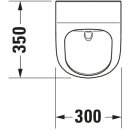 Duravit 2809310093 Urinal me by Starck, entr&eacute;e par larri&egrave;re