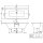 Villeroy &amp; Boch UHC180LSF2B2V01 BW Loop&amp;Friends LSF 1800x800x625mm