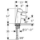 Geberit 116207211 Bambini Waschtischarmatur EHM