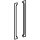 Geberit 244588001 Blende f&uuml;r seitliche Beleuchtung
