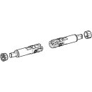 Geberit 244626001 Set Scharniere f&uuml;r WC-Sitz