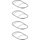 Geberit 244824001 Set Puffer f&uuml;r WC-Sitz