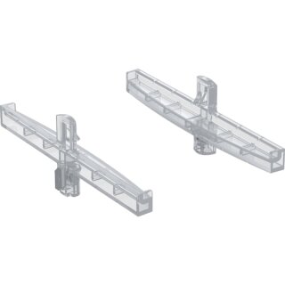 Geberit 244887001 Set Träger für Glasablage