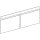 Geberit 245056011 Ensemble tiroir/face pour Renova Plan