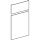 Geberit 245058011 Schubladenfront/T&uuml;r Set Renova Plan