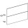 Geberit 245116001 Set Schubl.-Frt f&uuml;r ONE US, 2 Schubl.