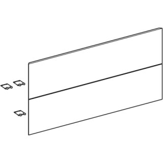 Geberit 245137001 Set Schubl.-Frt für ONE US, 2 Schubl.