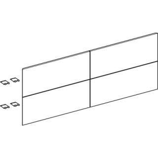 Geberit 245151001 Set Schubl.-Frt für ONE US, 4 Schubl.