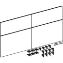 Geberit 245276001 Schubladenfront Set (4 St.) f&uuml;r iCon