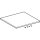 Geberit 245297001 Abdeckplatte f&uuml;r iCon Seitenschrank