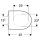 Geberit 245464JT1 iCon WC-Sitz, Befestigung von oben