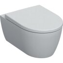 Geberit 501663JT1 iCon Set Wand-WC mit WC-Sitz, Rimfree