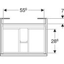 Geberit 501936001 Renova Plan US f&uuml;r MWT, mit 1 Schbl.