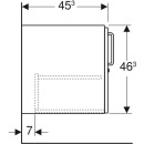 Geberit 501940011 Bambini US f&uuml;r WT, mit 1 T&uuml;r