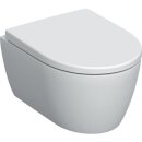 Geberit 502381001 iCon Set Wand-WC mit WC-Sitz, Rimfree