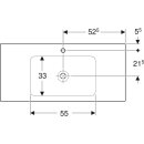 Geberit 505010014 ONE M&ouml;belwaschtisch 105x48 cm