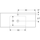 Geberit 505010015 ONE M&ouml;belwaschtisch 120x48 cm