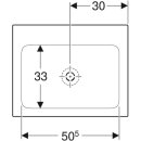 Geberit 505011011 ONE M&ouml;belwaschtisch 60x48 cm