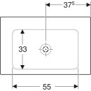 Geberit 505011012 ONE M&ouml;belwaschtisch 75x48 cm