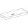 Geberit 505047001 ONE Waschtisch 120x48,4cm, Abg.horiz.