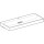 Geberit 505048001 ONE Waschtisch 120x48,4cm, Abg.horiz.