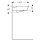 Geberit 505050001 ONE AS-WT, Schalenform, 50x42,5 cm
