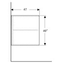 Geberit 505079008 ONE Seitenelement
