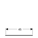 Geberit 505082001 ONE Abdeck. f. Seitenschrank/-Element