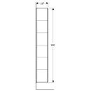 Geberit 505083008 Hochschrank mit 1 T&uuml;r