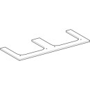 Geberit 505165001 ONE WT-Platte, Aus re/li, f&uuml;r AWT