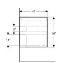 Geberit 505261002 ONE Unterschrank f&uuml;r WT/-Platte