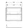Geberit 505261006 ONE Unterschrank f&uuml;r WT/-Platte