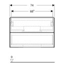 Geberit 505262007 ONE Unterschrank f&uuml;r WT/-Platte