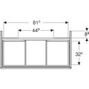 Geberit 505263005 ONE Unterschrank f&uuml;r WT/-Platte