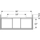 Geberit 505264001 ONE Unterschrank f&uuml;r WT/-Platte