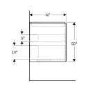 Geberit 505264008 ONE Unterschrank f&uuml;r WT/-Platte