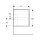 Geberit 505265004 ONE Unterschrank f&uuml;r WT/-Platte