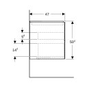 Geberit 505265005 ONE Unterschrank f&uuml;r WT/-Platte