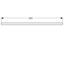 Geberit 505285007 ONE WT-Platte, Ausschnitt mi. f&uuml;r AWT