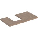 Geberit 505293005 ONE WT-Pl. Aus li f&uuml;r AWT Schalenform