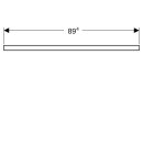 Geberit 505303004 plaque ONE pour WC, d&eacute;coupe gauche, pour AWT