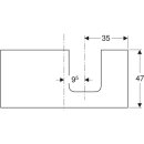 Geberit 505314001 ONE WT-Pl. Aus re f&uuml;r AWT Schalenform