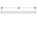 Geberit 505323005 ONE WT-Platte, Ausschnitt re, f&uuml;r AWT