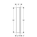 Geberit 505822002 armoire &agrave; miroir ONE avec &eacute;clairage Ni/Comf.Light