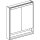 Geberit 505832001 ONE Spiegelschrank mit Ni/Comf.Light