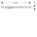 Geberit 550593001 Nemea Duschwanne, 100 x 80 cm