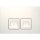 Geberit 115135115 Delta35 BetPl., f&uuml;r 2-Mengen-Sp&uuml;lung