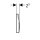 Geberit 115135115 Delta35 BetPl., f&uuml;r 2-Mengen-Sp&uuml;lung